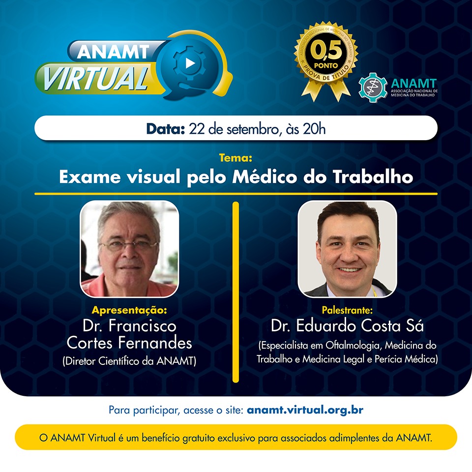 Exame Visual pelo Médico do Trabalho
