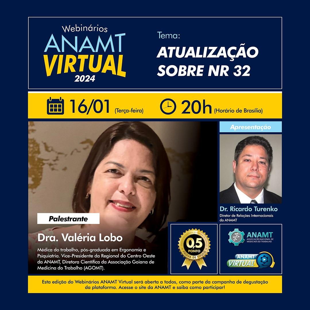 Atualização sobre NR 32 - Segurança e Saúde no Trabalho em Serviços de Saúde