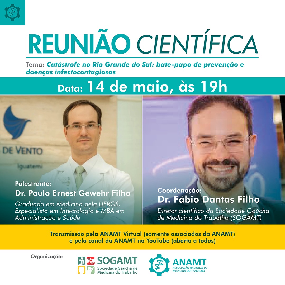 Sessões Científicas da SOGAMT (Sociedade Gaúcha de Medicina do Trabalho)