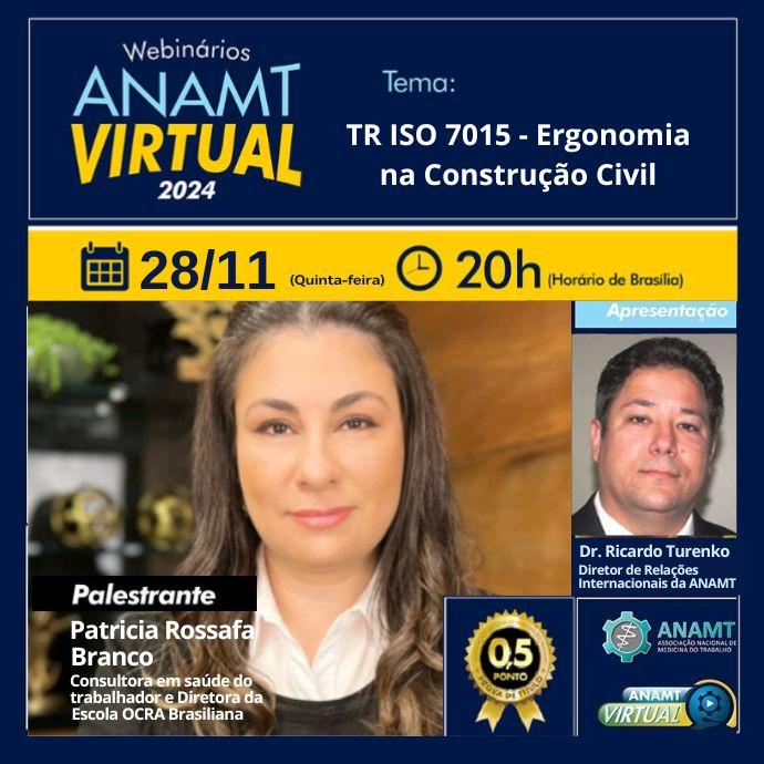 TR ISO 7015 - Ergonomia na Construção Civil